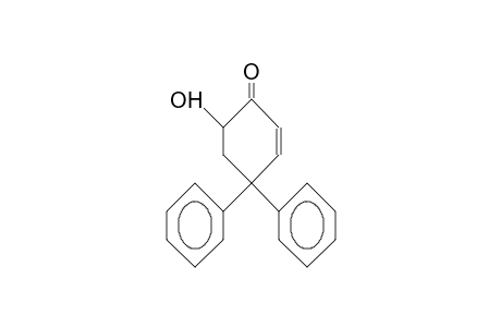 4,4-Diphenyl-6-hydroxy-2-cyclohexen-1-one
