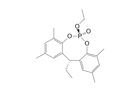12H-Dibenzo[d,g][1,3,2]dioxaphosphocin, 6-ethoxy-12-ethyl-2,4,8,10-tetramethyl-, 6-oxide, trans-
