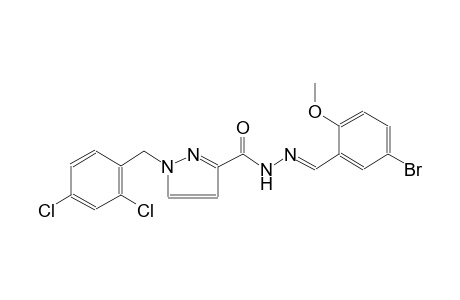 N'-[(E)-(5-bromo-2-methoxyphenyl)methylidene]-1-(2,4-dichlorobenzyl)-1H-pyrazole-3-carbohydrazide