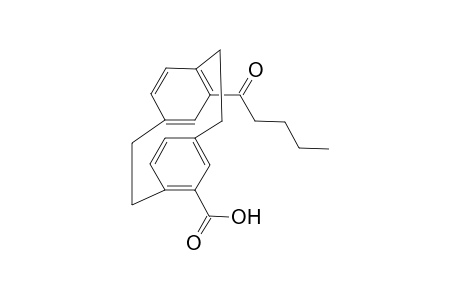 4-(Hydroxycarbonyl)-12-(1'-oxopentyl)-[2.2]-paracyclophane