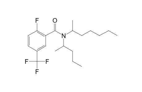 Benzamide, 2-fluoro-5-trifluoromethyl-N-(2-pentyl)-N-(hept-2-yl)-