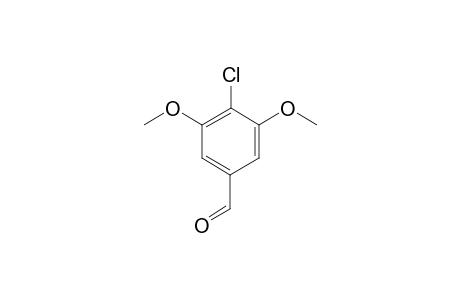 4-CHLORO-3,5-DIMETHOXY-BENZALDEHYDE