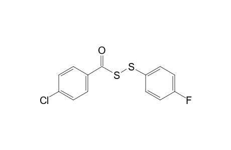 S-(4-fluorophenyl)sulfanyl 4-chloranylbenzenecarbothioate