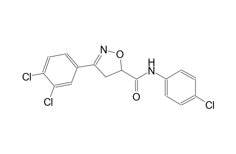 5-isoxazolecarboxamide, N-(4-chlorophenyl)-3-(3,4-dichlorophenyl)-4,5-dihydro-