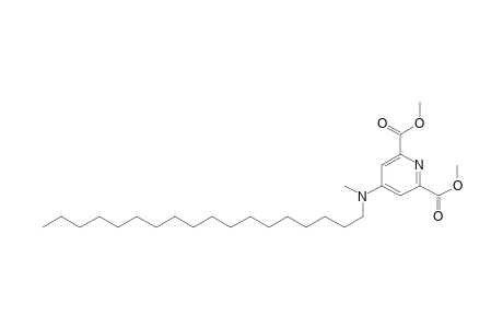 4-[methyl(octadecyl)amino]pyridine-2,6-dicarboxylic acid dimethyl ester