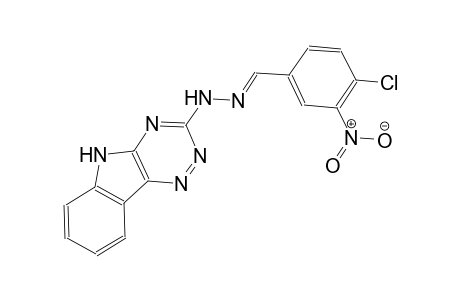 4-chloro-3-nitrobenzaldehyde 5H-[1,2,4]triazino[5,6-b]indol-3-ylhydrazone