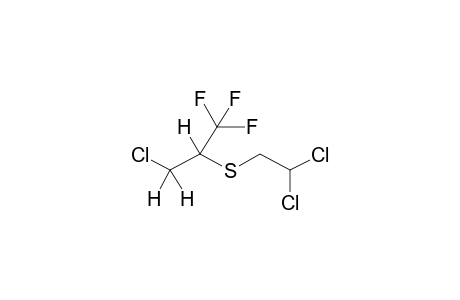 1-TRIFLUOROMETHYL-2-CHLOROETHYL(2,2-DICHLOROETHYL)SULPHIDE