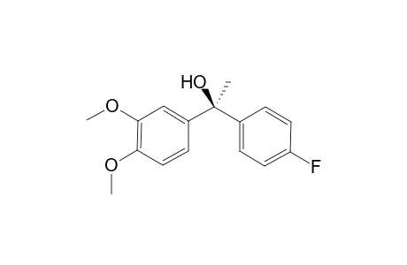 (-)-1-(3,4-Dimethoxyphenyl)-1-(4-fluorophenyl)ethanol