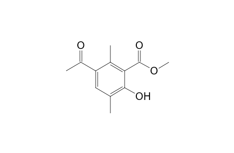 Methyl 5-Acetyl-2-hydroxy-3,6-dimethylbenzoate
