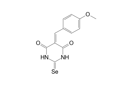 5-(4-Methoxybenzylidene)-2-selenobarituric acid