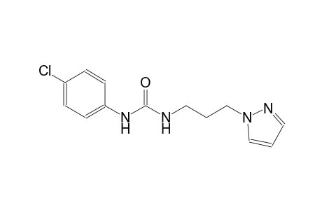 N-(4-chlorophenyl)-N'-[3-(1H-pyrazol-1-yl)propyl]urea