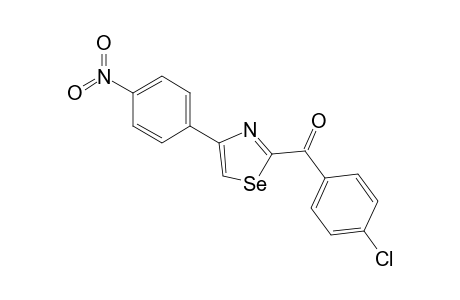 2-(4-Chlorobenzoyl)-4-(4-nitrophenyl)-1,3-selenazole