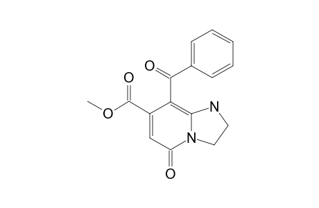 METHYL-8-BENZOYL-1,2,3,5-TETRAHYDRO-5-OXOIMIDAZO-[1,2-A]-PYRIDINE-7-CARBOXYLATE