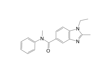 1-Ethyl-N,2-dimethyl-N-phenyl-1H-benzimidazole-5-carboxamide