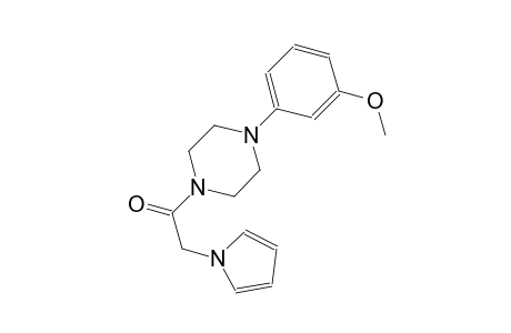 piperazine, 1-(3-methoxyphenyl)-4-(1H-pyrrol-1-ylacetyl)-