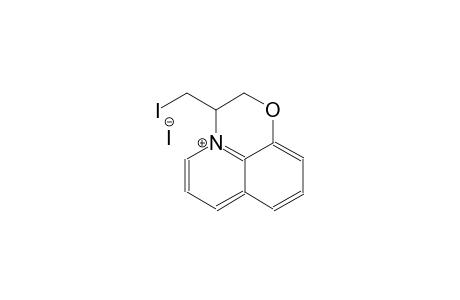 2H,3H-[1,4]oxazino[2,3,4-ij]quinolinium, 3-(iodomethyl)-, iodide