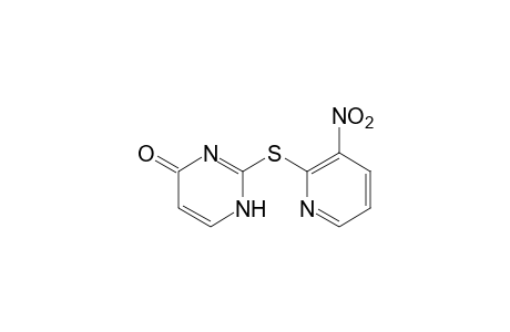 2-[(3-nitro-2-pyridyl)thio]-4(1H)-pyrimidinone