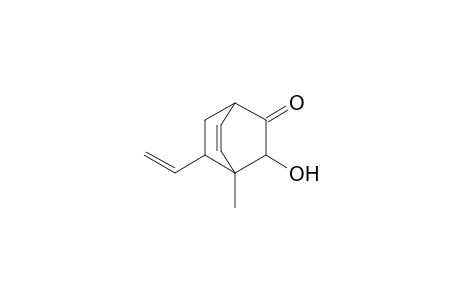 1-Methyl-7-ethenyl-6-hydroxy-bicyclo[2.2.2]oct-2-ene-5-one