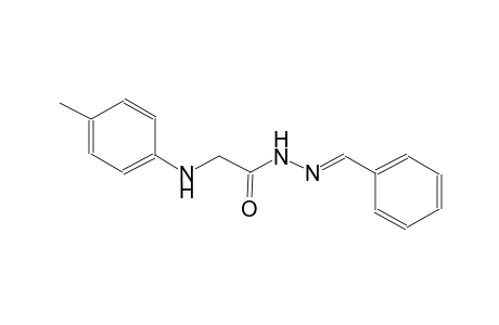 acetic acid, [(4-methylphenyl)amino]-, 2-[(E)-phenylmethylidene]hydrazide