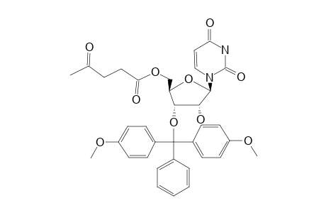 3'-o-(4,4'-Dimethoxytrityl)-5'-o-(4-oxopentanoyl)uridine