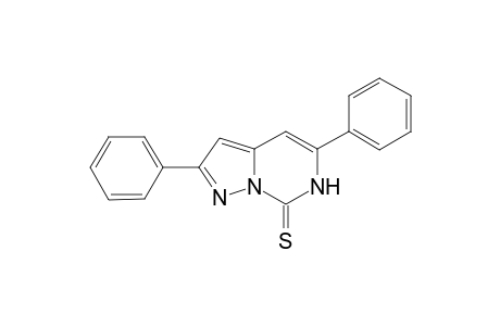 2,5-Diphenylpyrazlo[1,5-c]pyrimidine-7(6)-thione