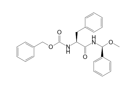 (1'S,2S)-2-Benzzyloxycarbonylamino-N-(1'-methoxy-1'-phenylmethyl)-3-phenylpropanamide