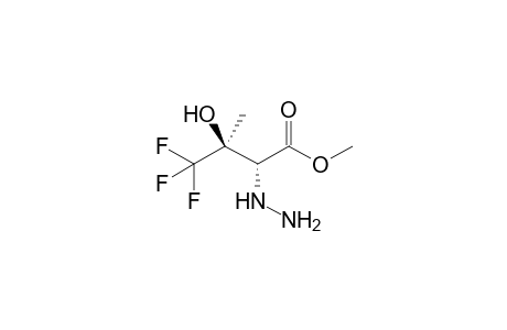 (2R,3S)-Methyl 4,4,4-Trifluoro-2-hydrazino-3-hydroxy-3-methylbutanoate