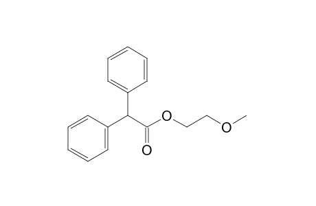 diphenylacetic acid, 2-methoxyethyl ester