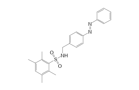 N-[p-(PHENYLAZO)BENZYL]-2,3,5,6-TETRAMETHYLBENZENESULFONAMIDE