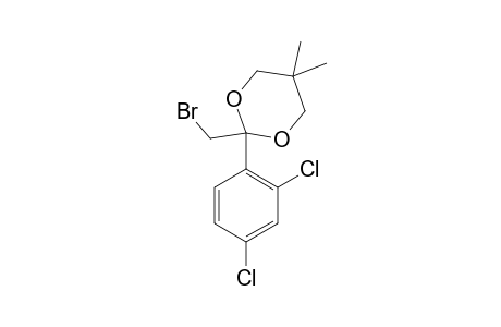 1,3-Dioxane, 2-(bromomethyl)-2-(2,4-dichlorophenyl)-5,5-dimethyl-