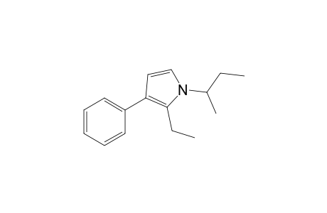 N-sec-Butyl-2-ethyl-3-phenylpyrrole