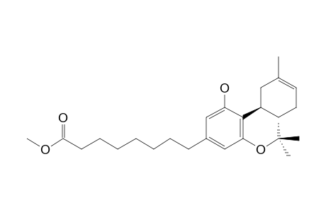(3R,4R)-5''-METHOXYCARBONYLETHYL-DELTA(6)-TETRAHYDROCANNABINOL