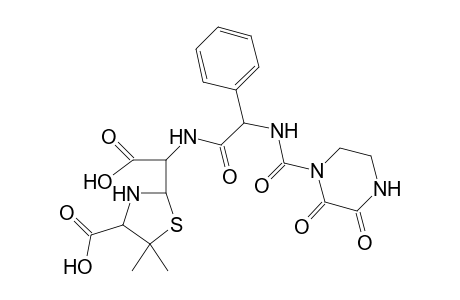 Piperacilline-M (dealky-piperacillinic acid) MS2