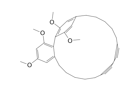 5,8-Ethenobenzocycloeicosene, 14,15,16,17-tetradehydro-9,10,11,12,13,18,19,20,21,22-decahydro-2,4,6,24-tetramethoxy-