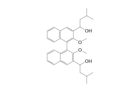 2,2'-Dimethoxy-3,3'-bis(1"-hydroxyisopentyl)-1,1'-binaphthalene