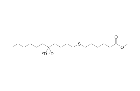 Methyl 7-thia-12,12-dideuteriostearate