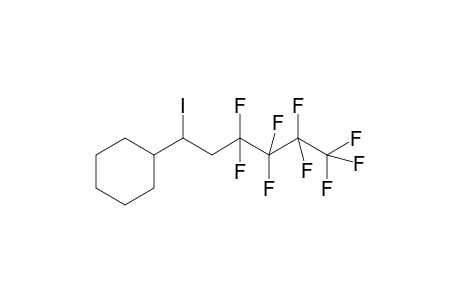 (3,3,4,4,5,5,6,6,6-Nonafluoro-1-iodohexyl)cyclo-hexane