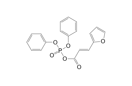 Diphenyl 3-(2-furyl)acryl phosphate