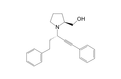 ((S)-1-((S)-1,5-Diphenylpent-1-yn-3-yl)pyrrolidin-2-yl)methanol