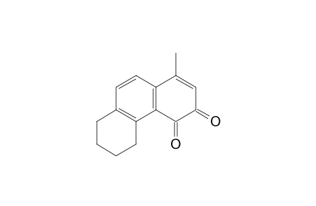 1-Methyl-5,6,7,8-tetrahydro-3,4-phenanthrenedione
