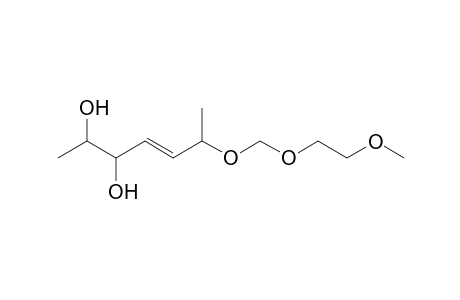 6-[(2'-Methoxyethoxy)methoxy]-4-heptene-2,3-diol