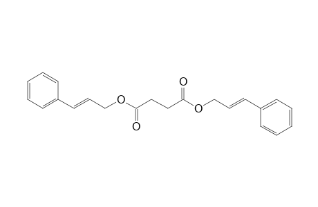 Succinic acid, di(3-phenylprop-2-en-1-yl) ester