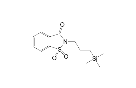 2-(3-(trimethylsilyl)propyl)benzo[d]isothiazol-3(2H)-one 1,1-dioxide