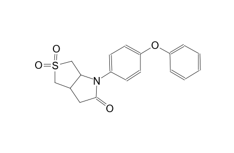 1-(4-Phenoxyphenyl)tetrahydro-1H-thieno[3,4-b]pyrrol-2(3H)-one 5,5-dioxide