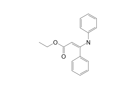 (E)-ETHYL-3-(PHENYLAMINO)-CINNAMATE;(E)-ISOMER