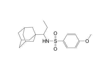 Benzenesulfonamide, N-[1-(1-adamantyl)propyl]-4-methoxy-