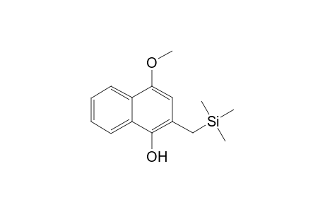 4-Methoxy-2-(trimethylsilylmethyl)naphyhol
