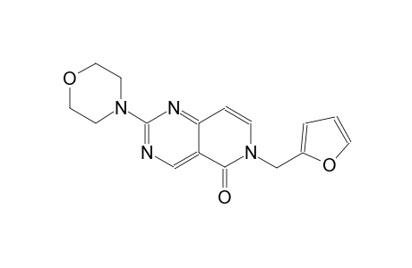 pyrido[4,3-d]pyrimidin-5(6H)-one, 6-(2-furanylmethyl)-2-(4-morpholinyl)-