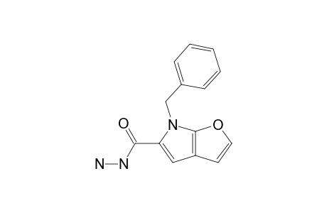 6-BENZYL-FURO-[2,3-B]-PYRROLE-5-CARBOXY-HYDRAZIDE