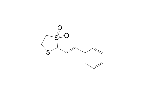 2-(2-Phenylethenyl)-1,3-dithiolane 1,1-dioxide